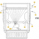 Illustration for article titled Ford Patents a Way to Turn Your Pickup Truck Into a Movie Theater